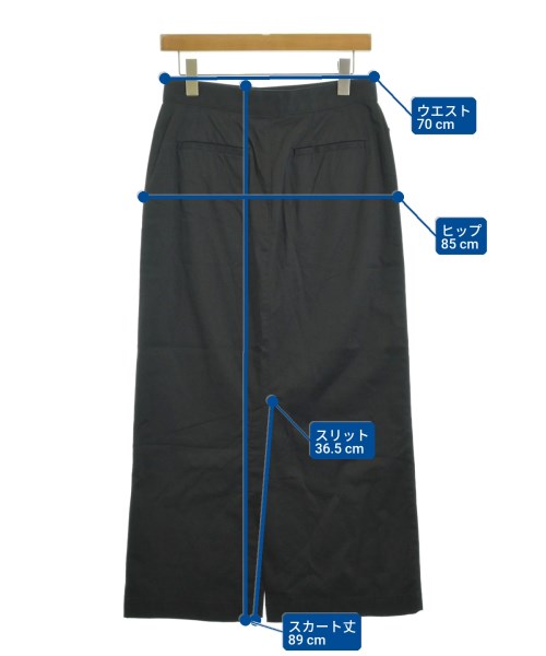 IENA（イエナ）ロング・マキシ丈スカート 黒 サイズ:38(M位) レディース/2200670526161