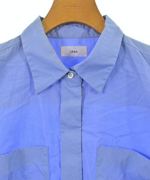 IENA（イエナ）カジュアルシャツ 青 サイズ:38(M位) レディース/2200671636012