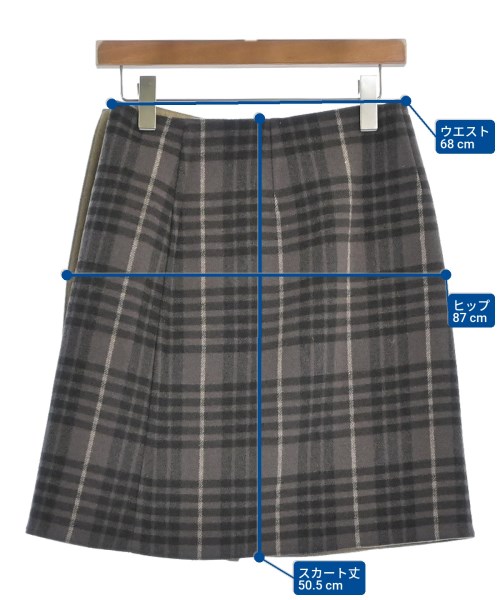 IENA（イエナ）ひざ丈スカート 紫 サイズ:36(S位) レディース/2200667818057