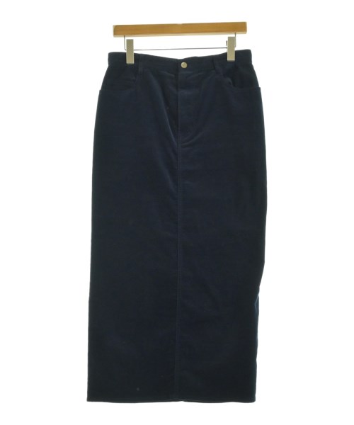 IENA(イエナ)ロング・マキシ丈スカート 紺 サイズ:40(M位)/2200668190015