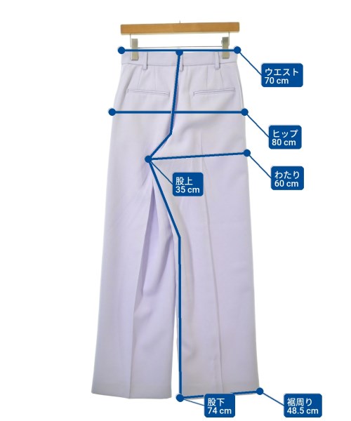 IENA（イエナ）スラックス 紫 サイズ:38(M位) レディース/2200668206020