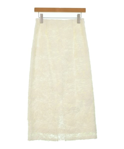 IENA(イエナ)ロング・マキシ丈スカート 白 サイズ:38(M位)/2200668206037