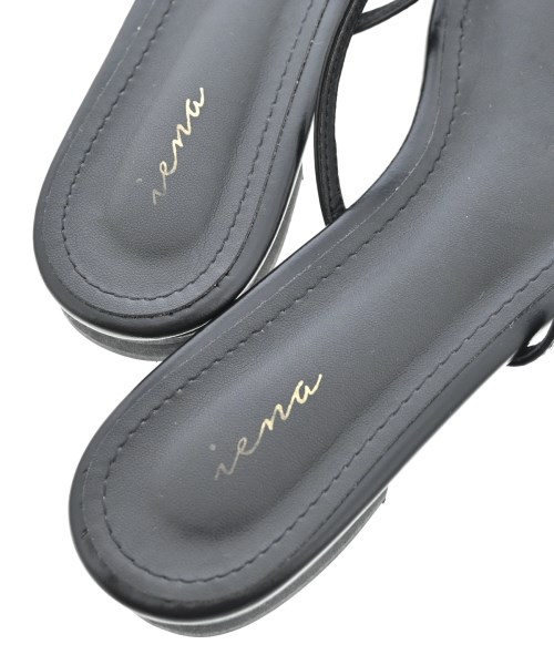 IENA（イエナ）サンダル 黒 サイズ:EU37(23.5cm位) レディース/2200726645068