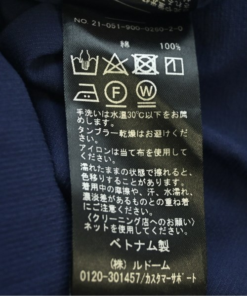 IENA（イエナ）ブラウス 紺 サイズ:F レディース/2200727134172