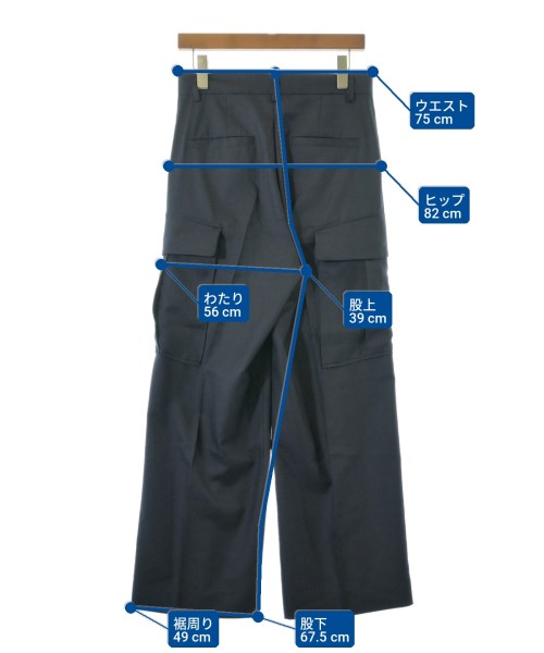 IENA（イエナ）カーゴパンツ 紺 サイズ:-(M位) レディース/2200728556225