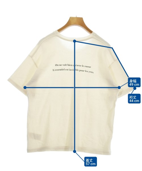 IENA（イエナ）Tシャツ・カットソー 白 サイズ:F レディース/2200728263031