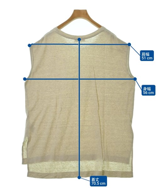 IENA（イエナ）Tシャツ・カットソー ベージュ サイズ:F レディース/2200730313083