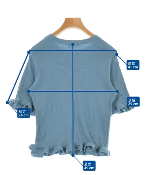 IENA（イエナ）Tシャツ・カットソー 青 サイズ:-(S位) レディース/2200719265129