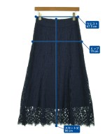 IENA（イエナ）ロング・マキシ丈スカート 紺 サイズ:36(S位) レディース/2200718385125