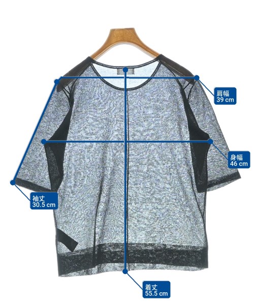 IENA（イエナ）Tシャツ・カットソー 黒 サイズ:F レディース/2200725213022