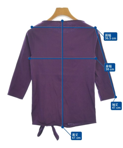 IENA（イエナ）Tシャツ・カットソー 紫 サイズ:-(M位) レディース/2200724905089