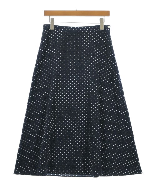 IENA(イエナ)ロング・マキシ丈スカート 紺 サイズ:40(M位)/2200677572093
