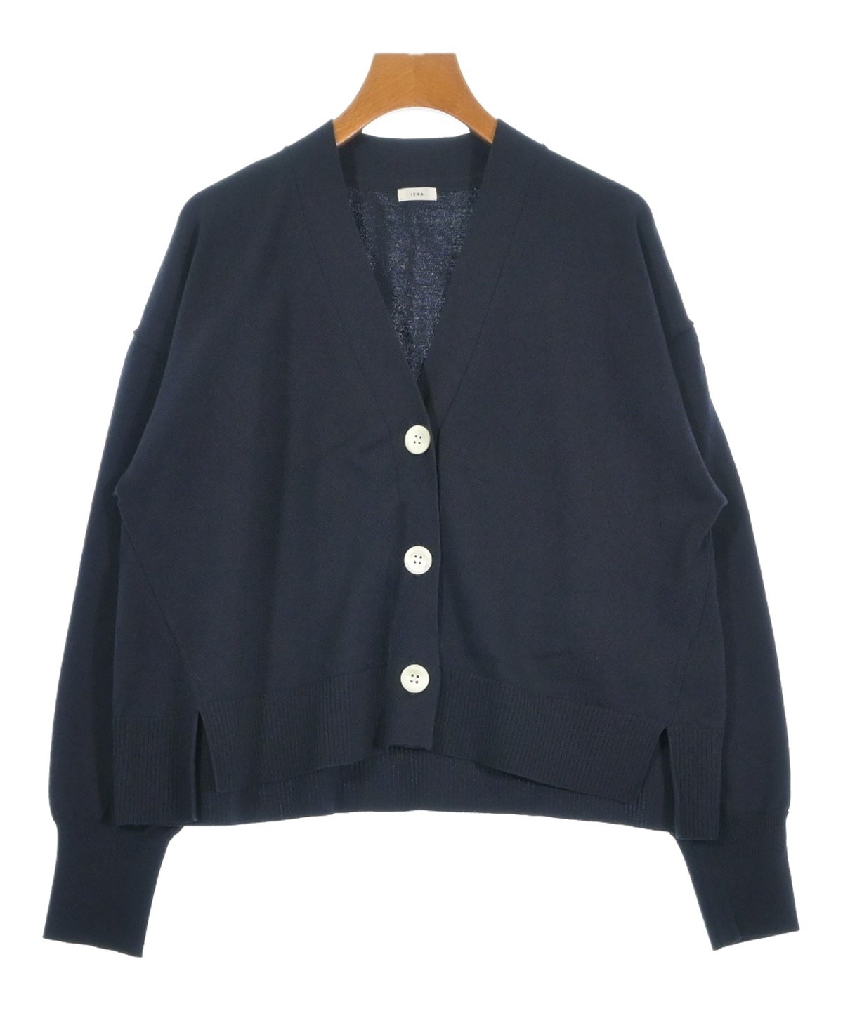 【美品】♡ IENA カーディガン♡ IENA（イエナ）カーディガン 紺 サイズ:F レディース/2200686517115