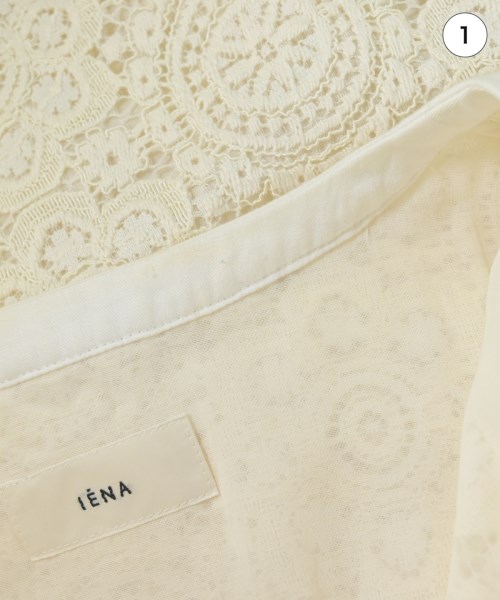 IENA（イエナ）ノーカラージャケット 白 サイズ:F レディース/2200687723034