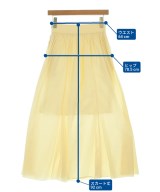 IENA（イエナ）ロング・マキシ丈スカート 黄 サイズ:34(XS位) レディース/2200685741023