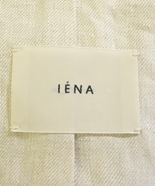 IENA（イエナ）ノーカラージャケット ベージュ サイズ:36(S位) レディース/2200688290092