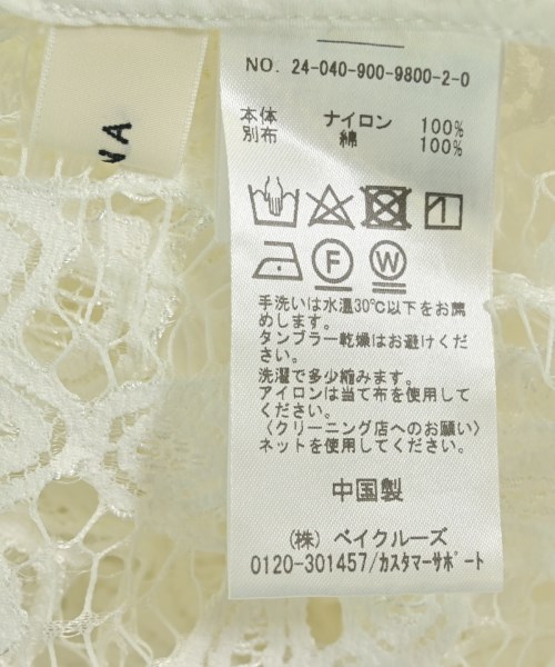 IENA（イエナ）ワンピース 白 サイズ:F レディース/2200685181232