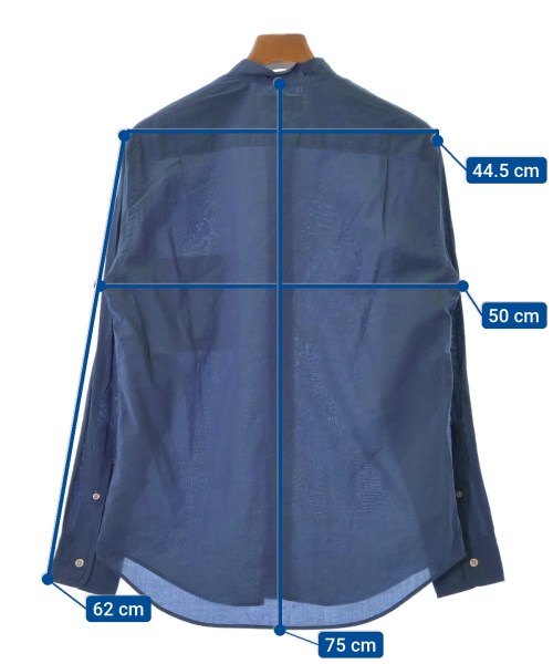 TOMORROWLAND（トゥモローランド）カジュアルシャツ 青 サイズ:S メンズ/2200467943881