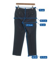 TOMORROWLAND（トゥモローランド）スラックス 紺 サイズ:44(XS位) メンズ/2200484901031