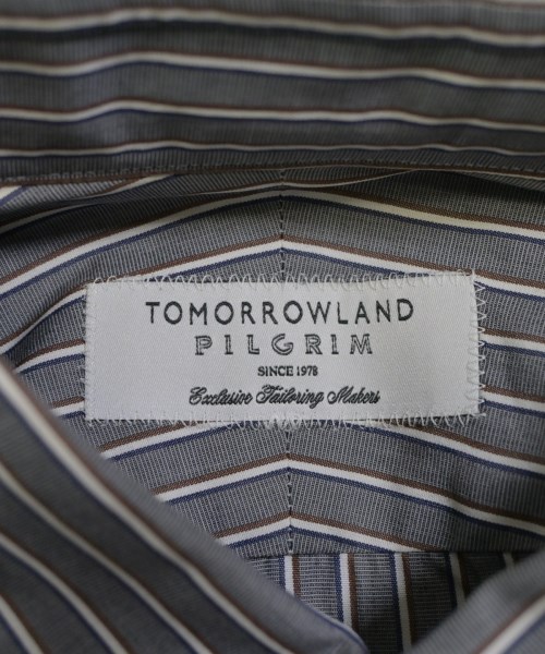 TOMORROWLAND（トゥモローランド）カジュアルシャツ グレー サイズ:38(S位) メンズ/2200557365012