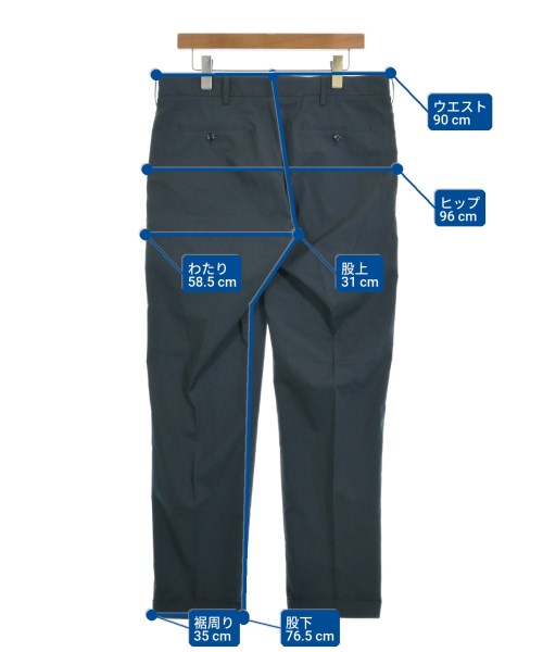 TOMORROWLAND（トゥモローランド）スラックス 紺 サイズ:L メンズ/2200620917292