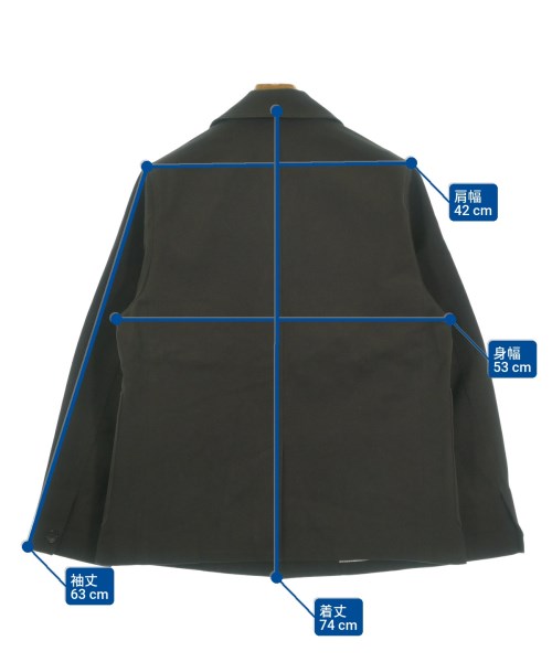 TOMORROWLAND（トゥモローランド）カジュアルジャケット 茶 サイズ:M メンズ/2200635452016