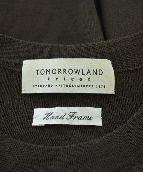 TOMORROWLAND（トゥモローランド）ニット・セーター 茶 サイズ:XS メンズ/2200619558086