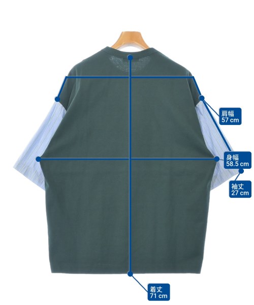 TOMORROWLAND（トゥモローランド）Tシャツ・カットソー 緑 サイズ:S メンズ/2200636837058