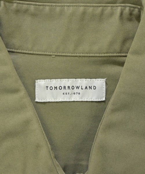 TOMORROWLAND（トゥモローランド）カジュアルシャツ カーキ サイズ:M メンズ/2200526887507