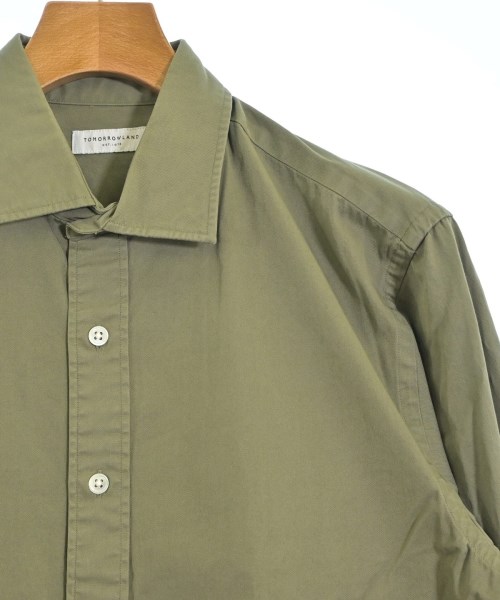 TOMORROWLAND（トゥモローランド）カジュアルシャツ カーキ サイズ:M メンズ/2200526887507