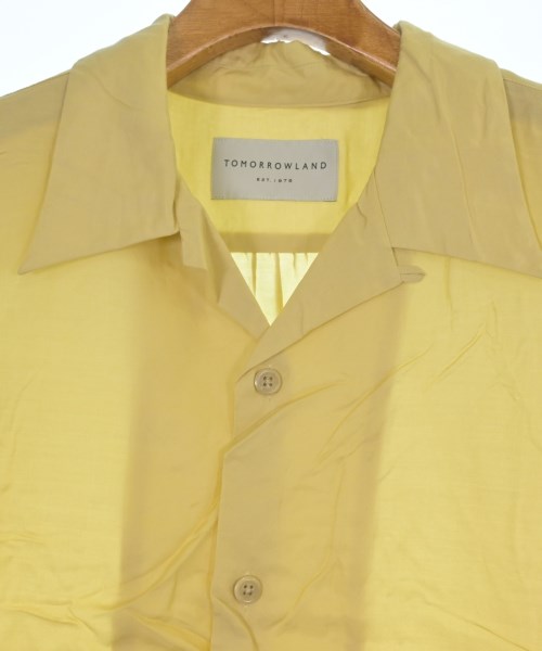 TOMORROWLAND（トゥモローランド）カジュアルシャツ 黄 サイズ:M メンズ/2200526887736