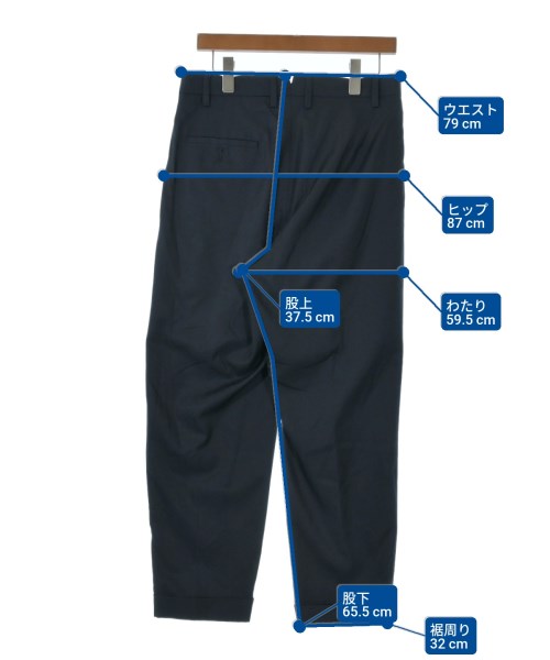 TOMORROWLAND（トゥモローランド）スラックス 紺 サイズ:46(S位) メンズ/2200634661242