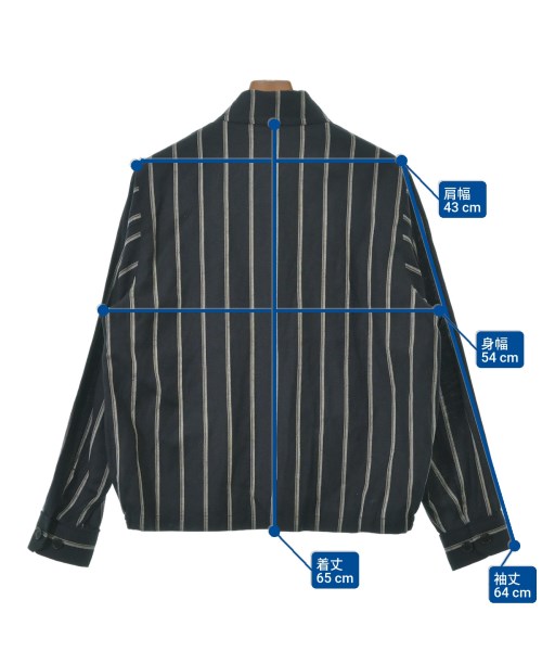 TOMORROWLAND（トゥモローランド）ブルゾン 黒 サイズ:M メンズ/2200637921091