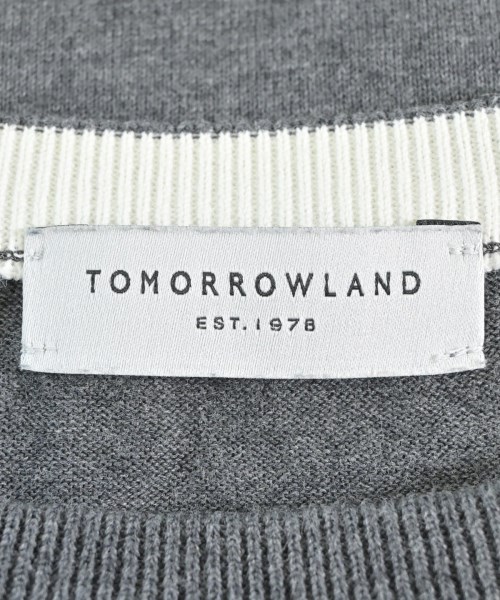 TOMORROWLAND（トゥモローランド）ニット・セーター グレー サイズ:M メンズ/2200625623136