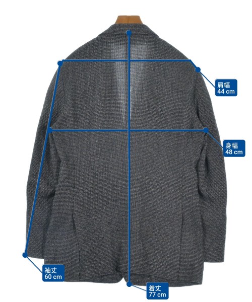 TOMORROWLAND（トゥモローランド）テーラードジャケット 紺 サイズ:50(L位) メンズ/2200638573053