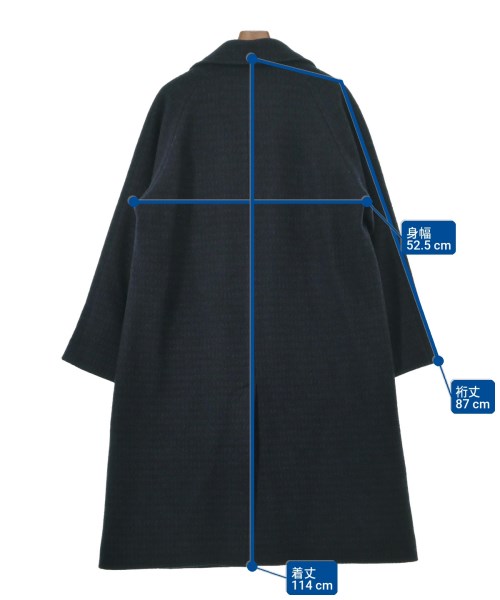 TOMORROWLAND（トゥモローランド）チェスターコート 紺 サイズ:M メンズ/2200638636079