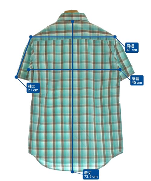 TOMORROWLAND（トゥモローランド）カジュアルシャツ 青 サイズ:XS メンズ/2200639333069