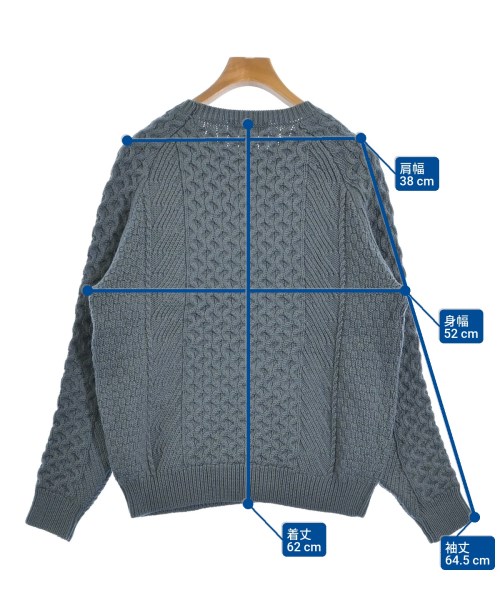 TOMORROWLAND（トゥモローランド）ニット・セーター グレー サイズ:M メンズ/2200639702056