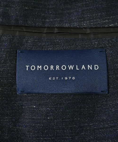 TOMORROWLAND（トゥモローランド）テーラードジャケット 紺 サイズ:42(XXS位) メンズ/2200641574030