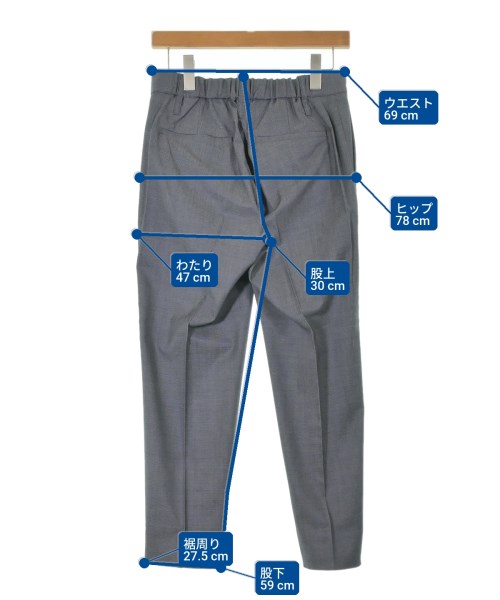 TOMORROWLAND（トゥモローランド）スラックス グレー サイズ:0(XS位) メンズ/2200641574139