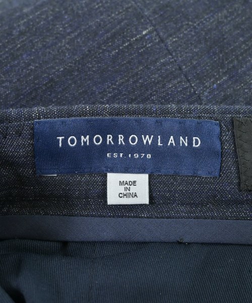 TOMORROWLAND（トゥモローランド）スラックス 紺 サイズ:42(XXS位) メンズ/2200641574146