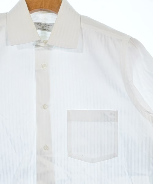 TOMORROWLAND（トゥモローランド）ドレスシャツ 白 サイズ:-(M位) メンズ/2200626524050