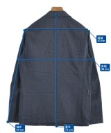 TOMORROWLAND（トゥモローランド）カジュアルジャケット 紺 サイズ:XS メンズ/2200642220035