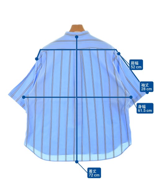 TOMORROWLAND（トゥモローランド）カジュアルシャツ 青 サイズ:XS メンズ/2200640311193