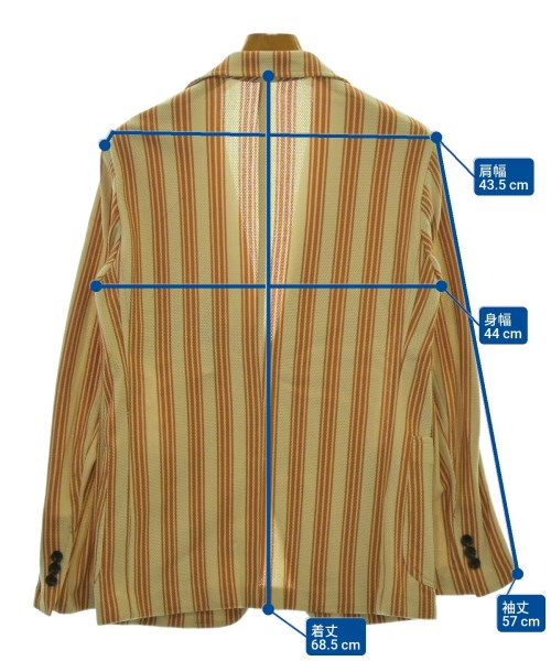 TOMORROWLAND（トゥモローランド）カジュアルジャケット ベージュ サイズ:44(XS位) メンズ/2200641710025