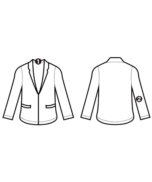 TOMORROWLAND（トゥモローランド）カジュアルジャケット 白 サイズ:XS メンズ/2200641710063