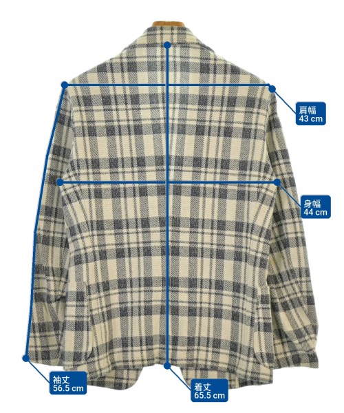 TOMORROWLAND（トゥモローランド）カジュアルジャケット 白 サイズ:XS メンズ/2200641710063