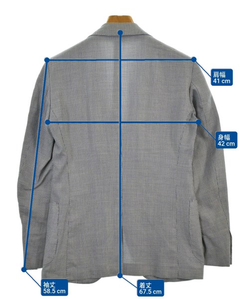 TOMORROWLAND（トゥモローランド）カジュアルジャケット 紺 サイズ:42(XXS位) メンズ/2200641710087