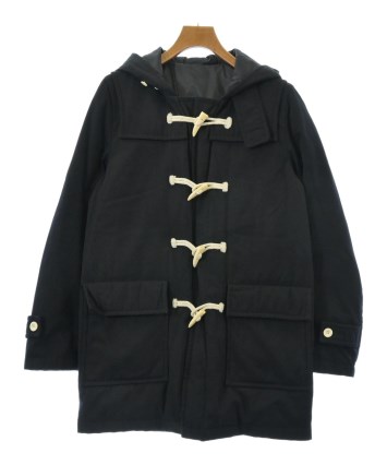 【美品】TOMORROWLAND ダッフルコート TOMORROWLAND（トゥモローランド）ダッフルコート 紺 サイズ:L メンズ