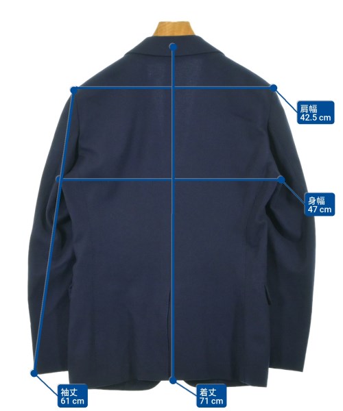 TOMORROWLAND（トゥモローランド）テーラードジャケット 紺 サイズ:46(S位) メンズ/2200617009108